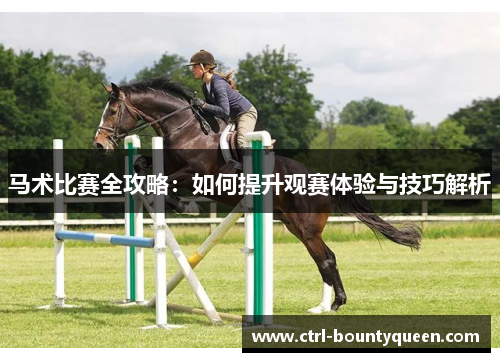 马术比赛全攻略:如何提升观赛体验与技巧解析 马术比赛全攻略:如何提升观赛体验与技巧解析